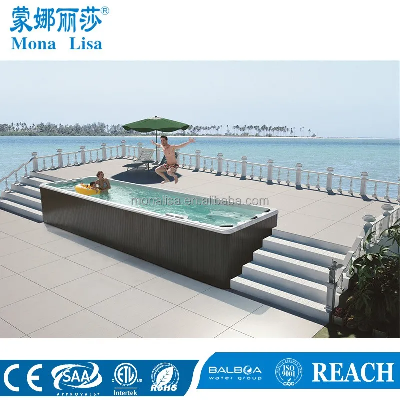 Luxury Swim Pool Endless Exerscise spa pool M-3325