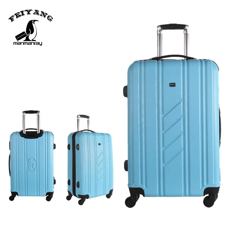 20'/24'/28' PC+ABS abs coloful luggage set plastic travel luggage cheap trolley suitcase set for 2019 new style
