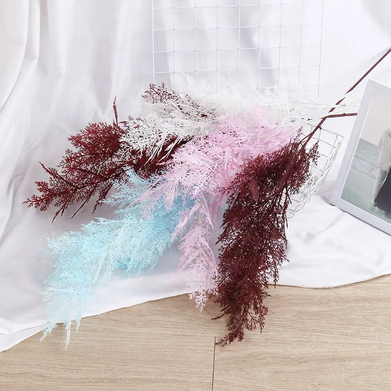 Wholesale Artificial Flowers High Simulation Plastic Artificial Soft Rime Of Fog Flower For Wedding Decoration