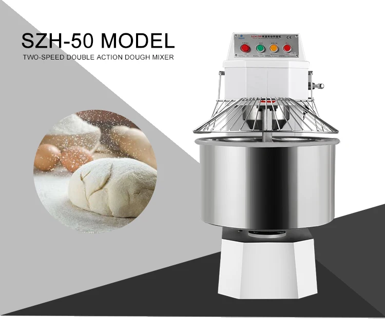 High Speed Low Noise Dough Sheeter Machine Industrial Food Mixer Dough Blender