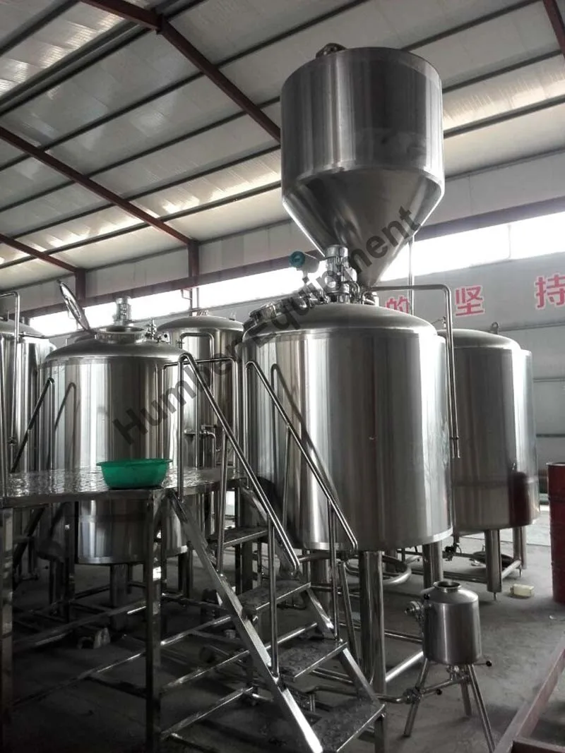 3.0 мм Толщина SUS304 Нержавеющей Стали 7 Баррель Пивоваренная Система Пиво Оборудование для Микро Пивоварня Завод