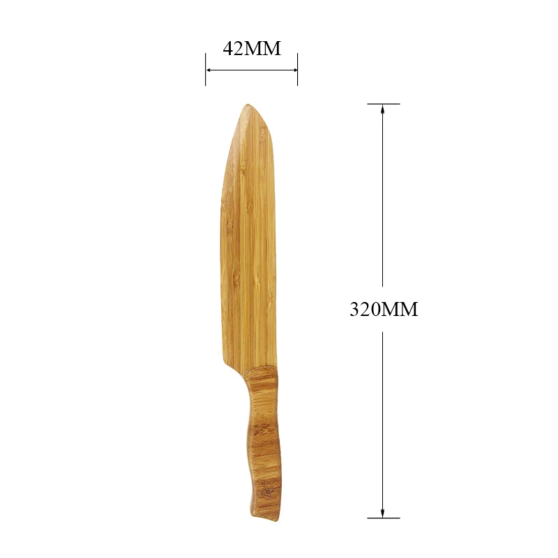 Safe custom kitchen knife bamboo for home use