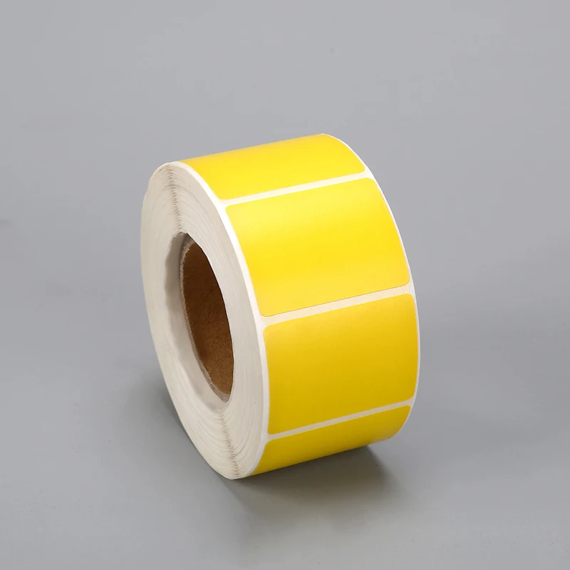 customized direct thermal label 4x6' colorful private label red pink yellow blue