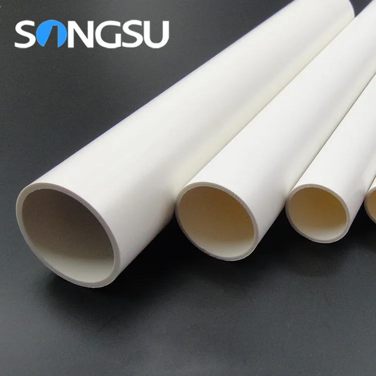 Promotion price Customized sizes 8 inch pvc drain pipe piping factory,2 mm coloured pvc tubing