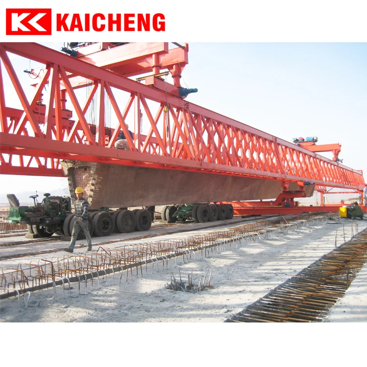 FEM standard The most reliable crane Factory direct price concrete beam launcher crane 160t bridge girder erection crane