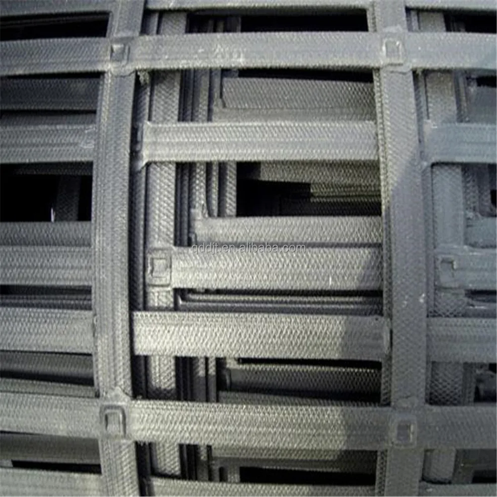 
Biaxial Steel-plastic compound geogrid 