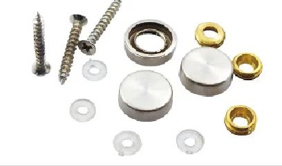 Stainless steel plastic sign screws covers bronze mirror screws cover