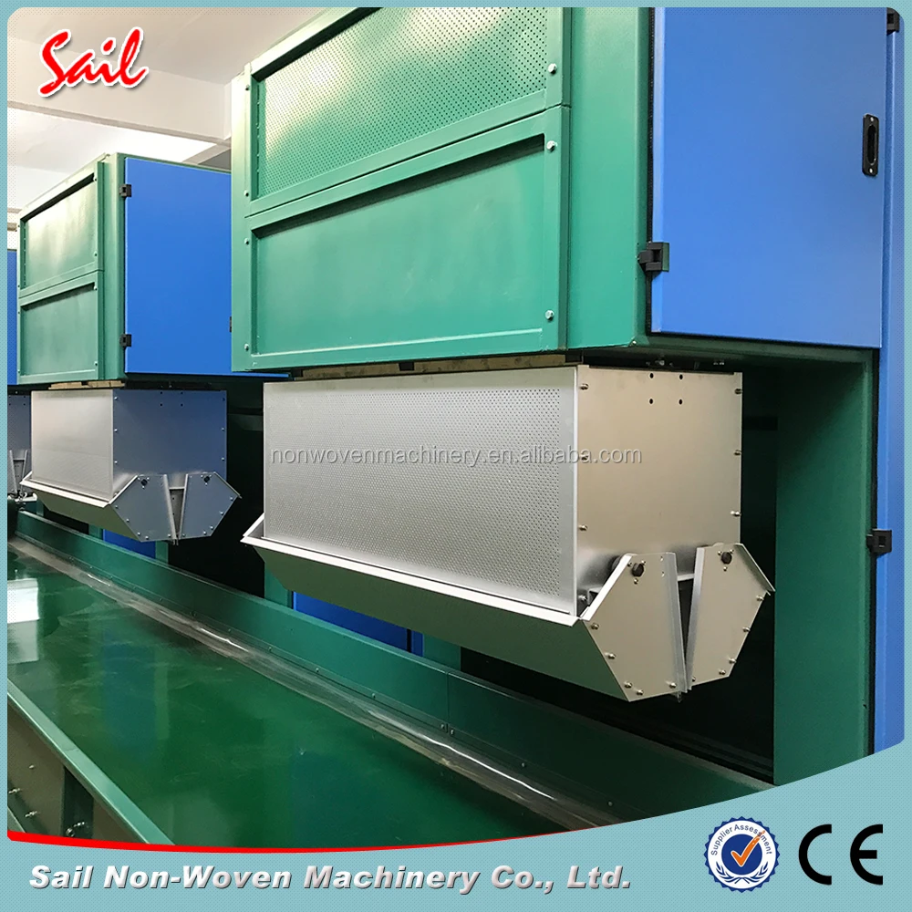 Nonwoven fabric machine needle punching felt making production line