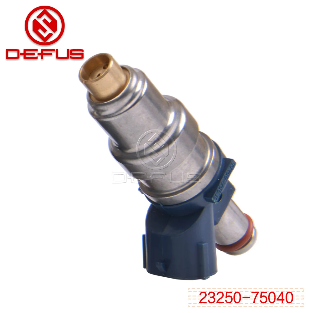 Defus Лидер продаж 4 отверстия Топливная форсунка для топливная система Oem 23250-75040 23209-75040 Бесплатная доставка форсунок