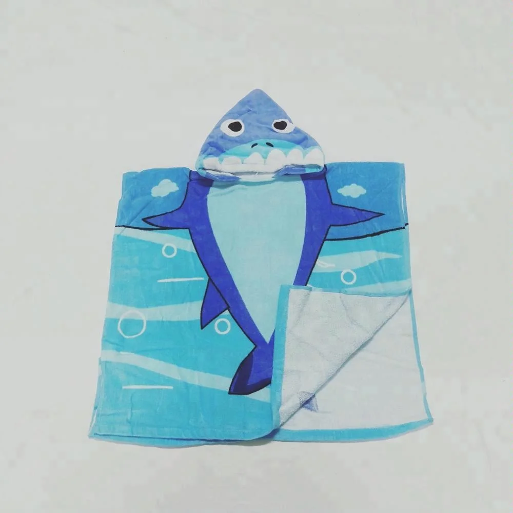 100% Organic Cotton Baby Towel Bathrobe,Baby Animal Hooded Towel