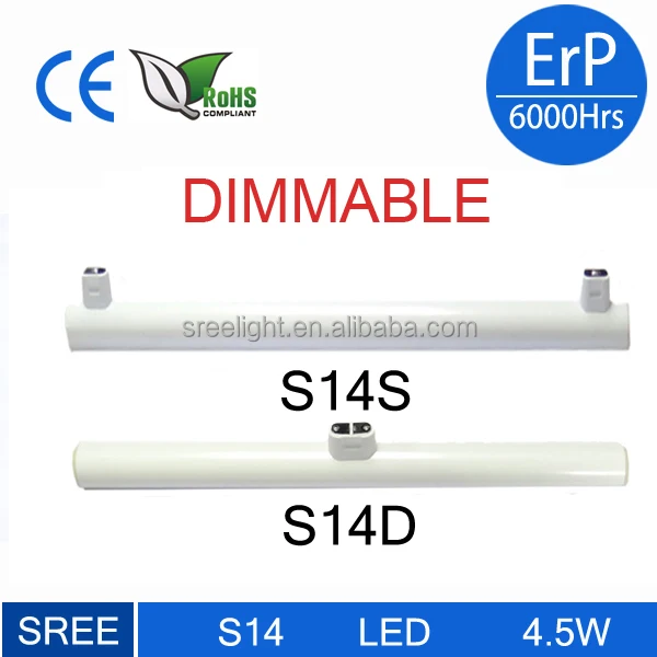s14d base 5w led tube s14 led silvia s14d led 5w