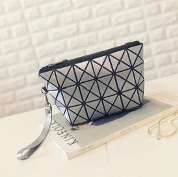 2019 fashion women wallet, custom magic makeup bag transformable  cosmetic bag