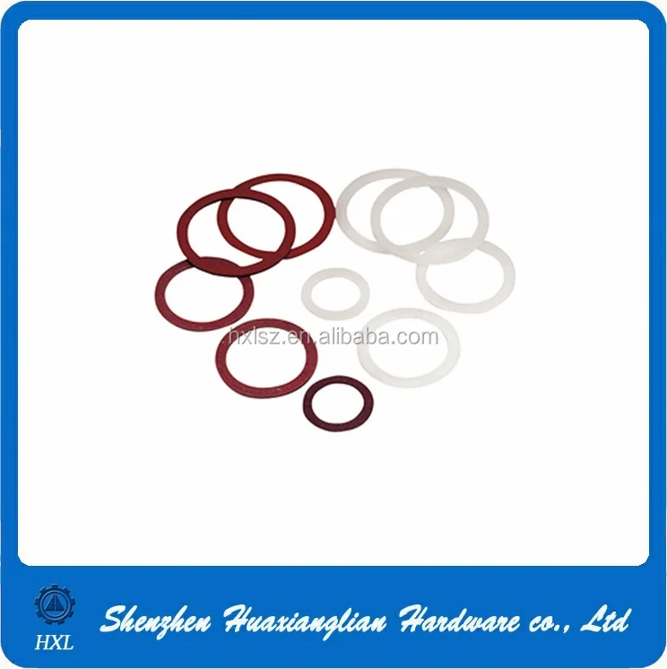Factory sell white nylon POM derlin sealing flat washer with good material