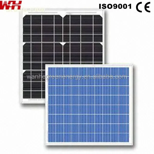 
40w 18v polycrystalline silicon solar panel power for LED lights 