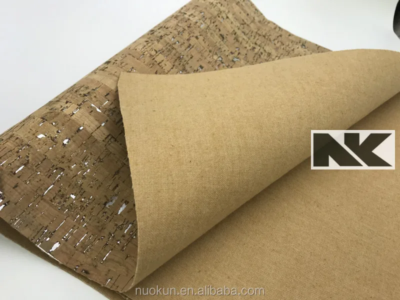NK Cork Leather with Silver Flecks for bags shoes packing box