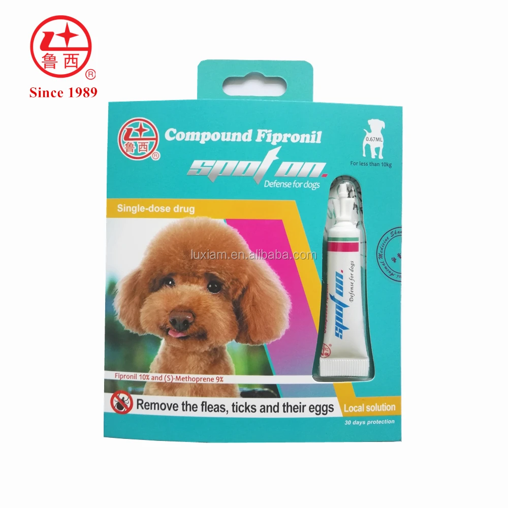 
Compound Fipronil 10% spot on for dogs&cats, copy of Frontline Plus 