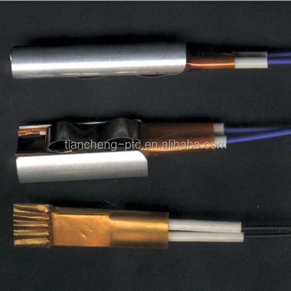 PTC bottom - mounted water heating plate