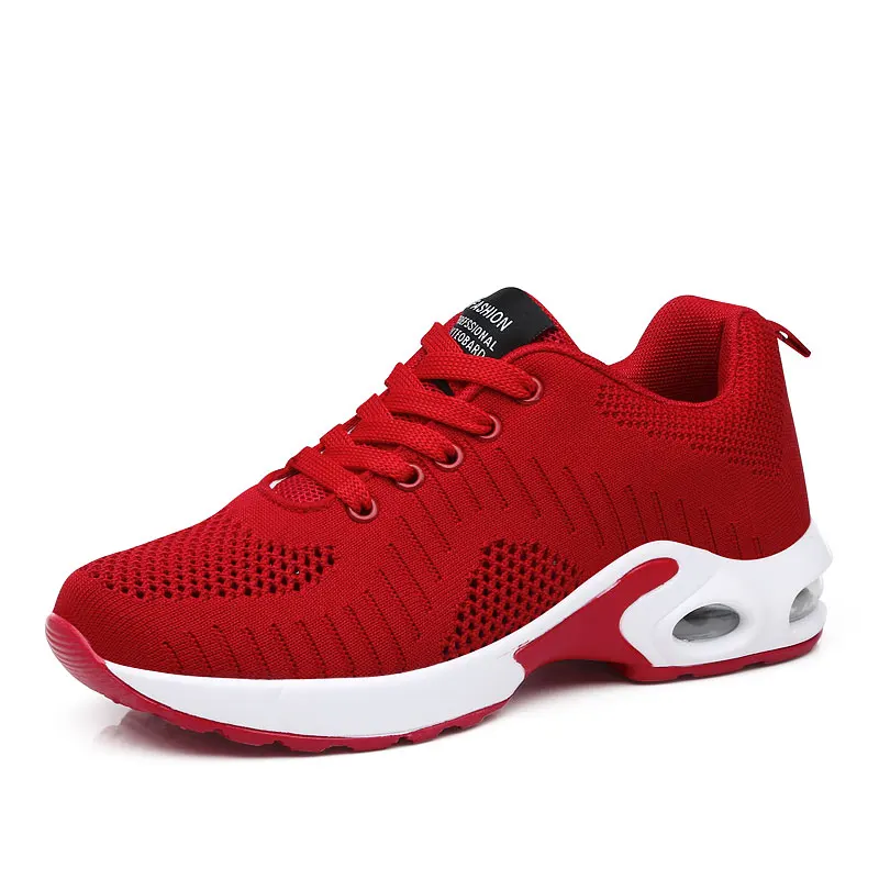 2023 China Wholesale Bayan Ayakkabi korean Fashion Design Women  Cushion Air Sneakers for Lady Casual Sport Shoes