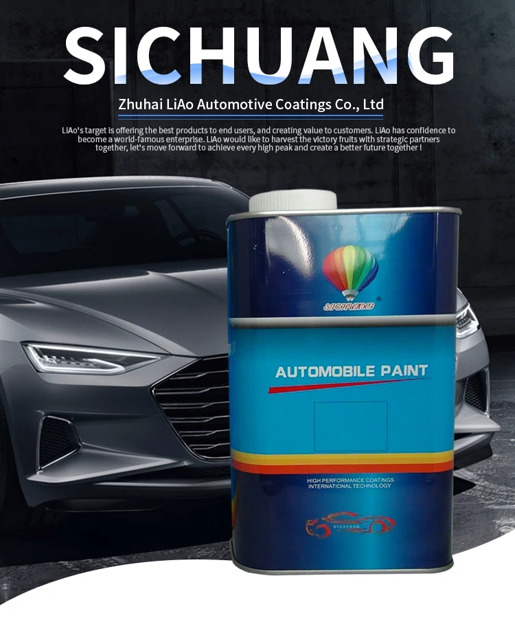 Macaw 2K acrylic primer car paint new pigment and binder fast dry hardener mirror effect car paint good resins