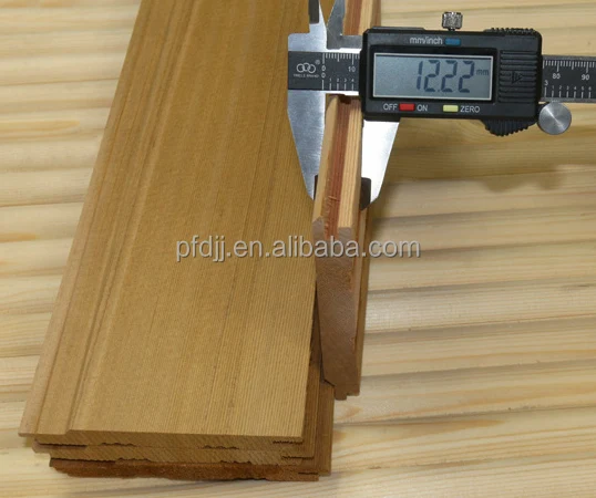 Ourdoor Tongue and Groove S4S KD Western Red Cedar Canadian Cedar
