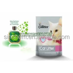 odor control crystal silica gel cat litter