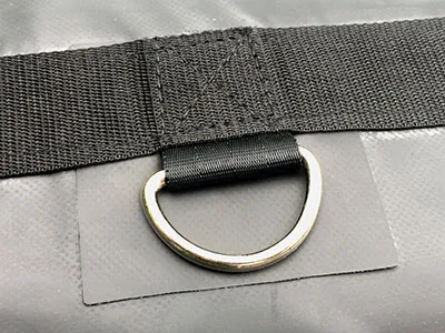 heavy duty lightweight flatbed steel truck lumber tarp