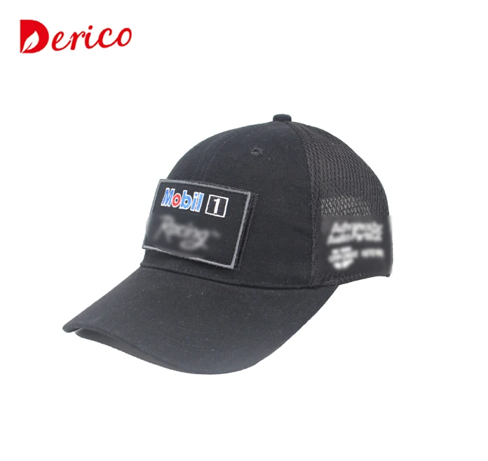 wholesale custom Logo black cotton sports baseball cap