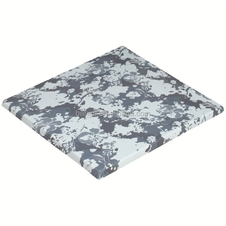 Столешница Werzalit, наружные квадратные столы для ресторанов