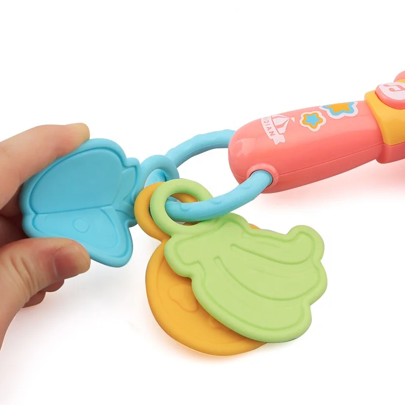 2019 симпатичные пластиковые детские зубные колокольчики для щенков музыкальные детские погремушки с подсветкой
