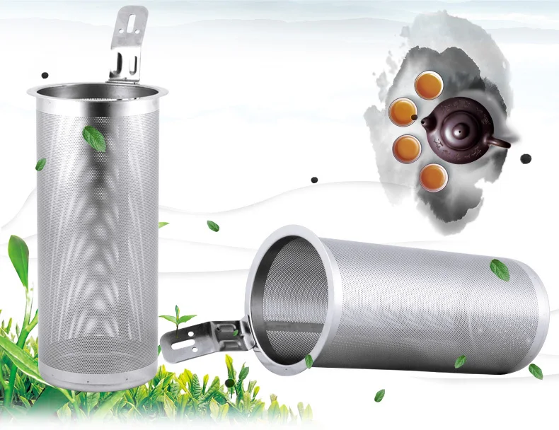 Сетчатый ситечко для чая/фильтр/ситечко чая из нержавеющей стали с ручкой логотипом на заказ