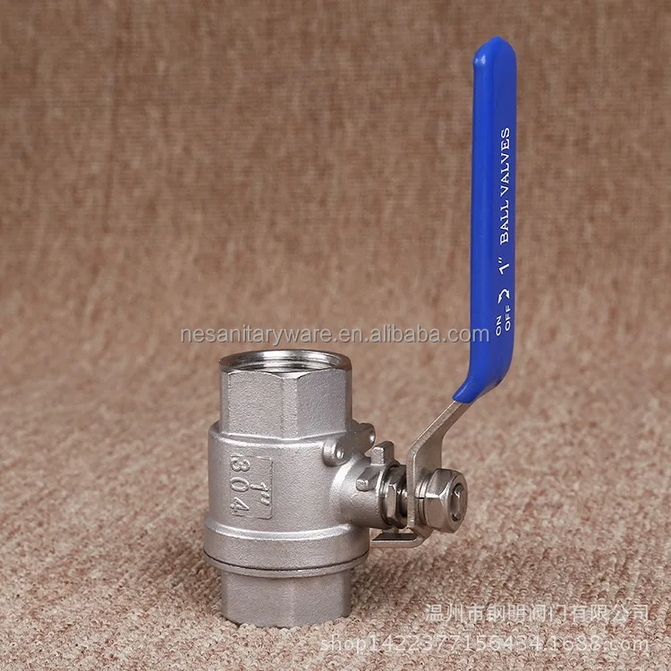 QF04 фабрики Китая 2 'из нержавеющей стали латунный шаровой клапан