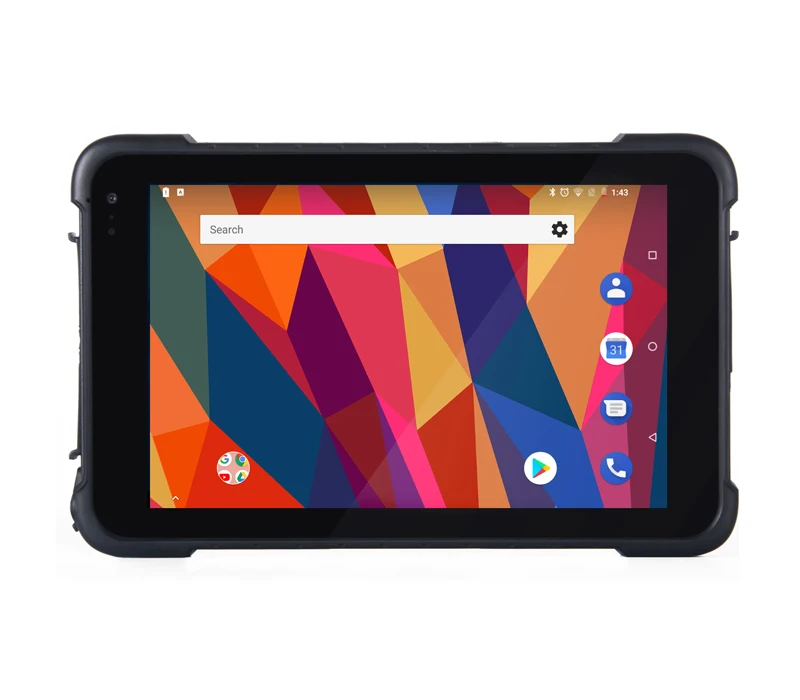 Rugged tablet 8inch PC with GMS Play store free App download High grade configuration