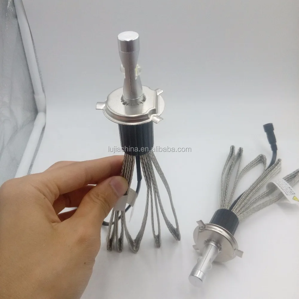 Супер яркие светодиодные фары, L7 60 Вт 120 Вт 13200lm H4 кри Xhp70 фар Conversion Kit заменить галогенные лампы ксеноновые лампы