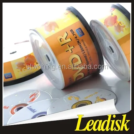 Leadisk бренд печати/не для печати Blank CDR/DVDR 4.7 ГБ 16X DVDR оптовая