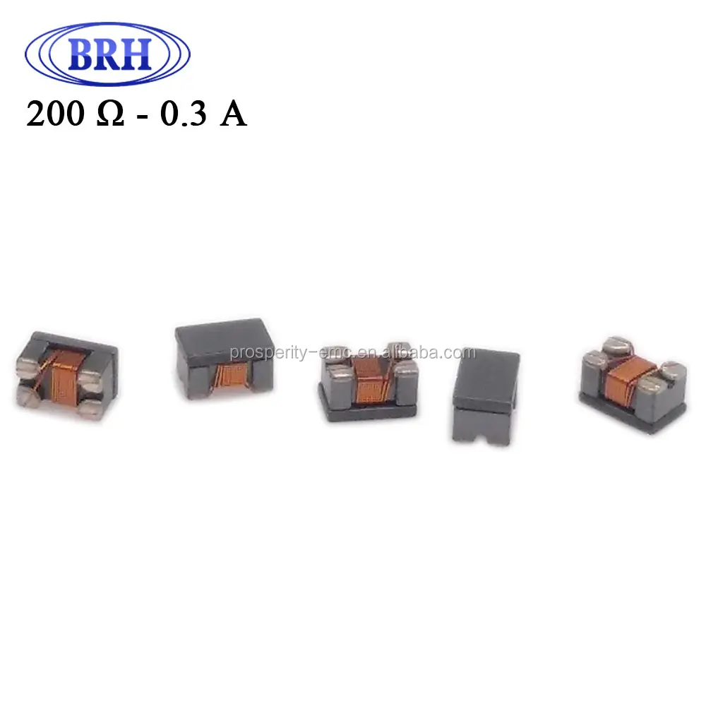 China wholesale noise common mode choke coil filter inductor 2012 size 200R 0.3A