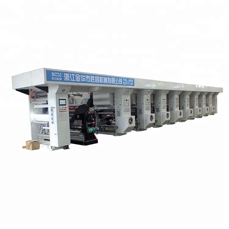 
High speed automatic multi - color gravure printing machine paper film printing multi - color machine 