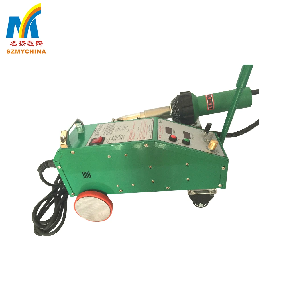 Cheap Electronically AUTO Controlled Hot Air Seam Welding Machine For PVC Plastic , Flex Banner Advertising Materials