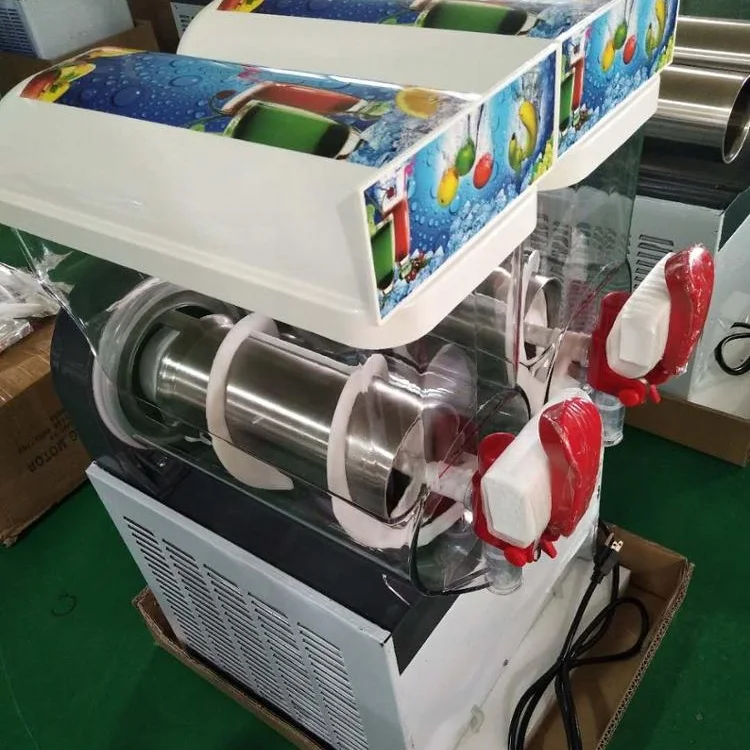 
15 liters R304 stainless steel commercial used slush machine with cheap price 