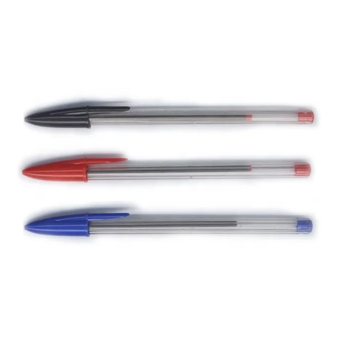 transparent promotion plastic simple pen