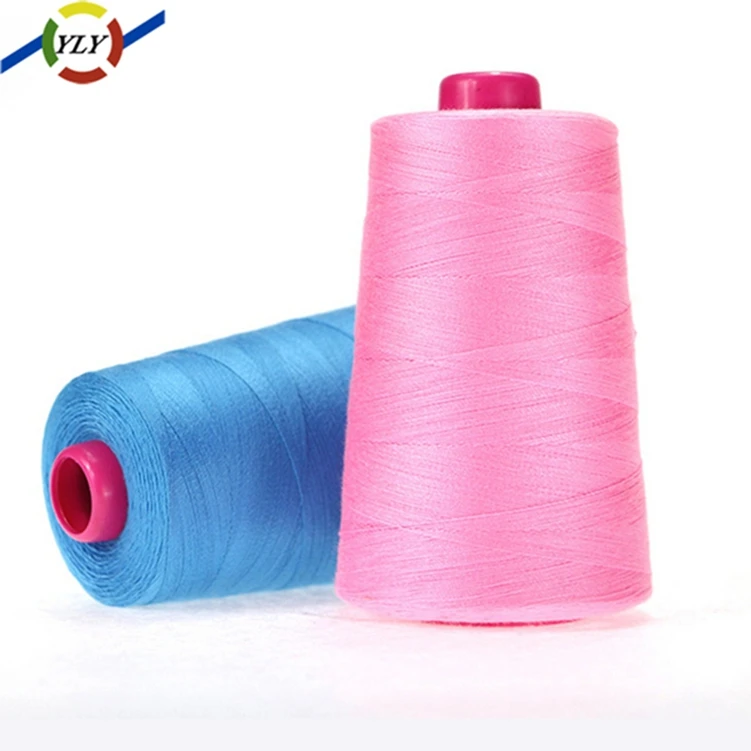 spade poly thick cotton suture 40S/2 20S/2 polyester spun sewing thread factory direct