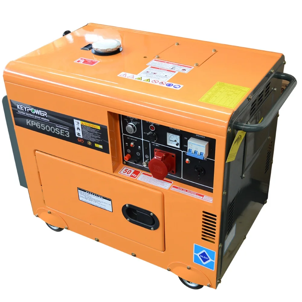 Diesel Engine Generator Set Three Phase Wind Turbine Generator Motor 5kw