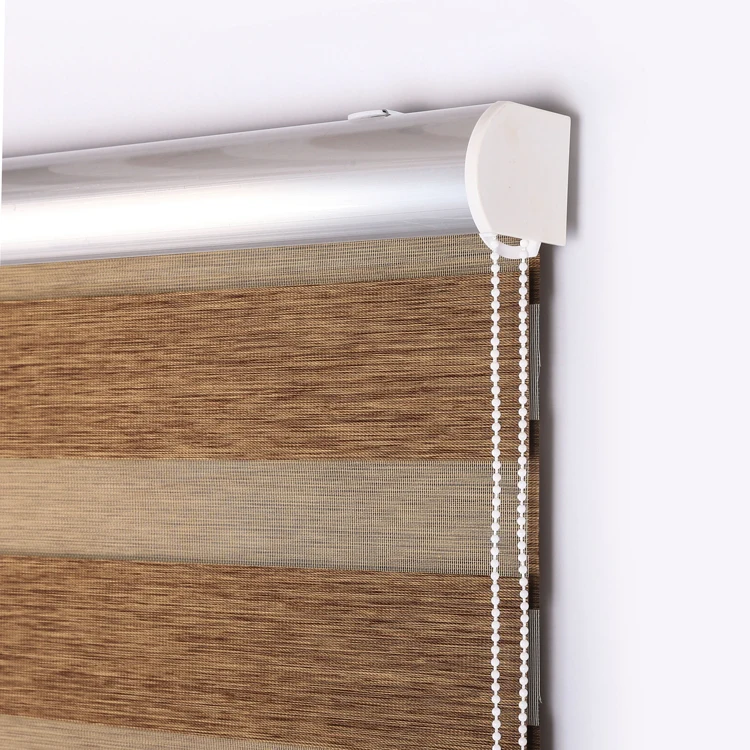 Zebra Blinds Motorized Day Night Roller Blinds Double