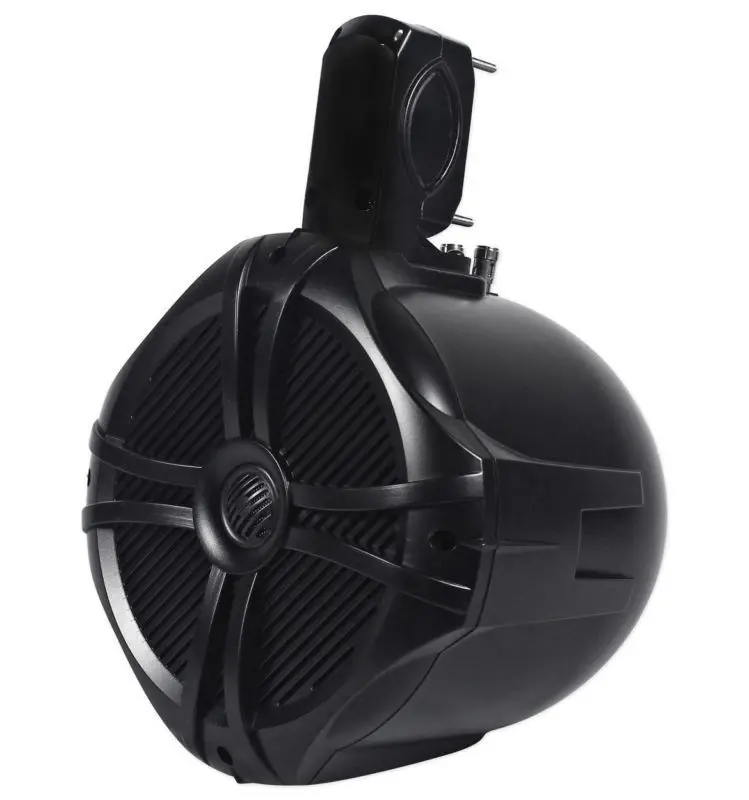 
Hasda 2-Way Bluetooth Waterproof speaker and Weather Resistant Outdoor Audio Stereo Sound System with 150 Watt Power 