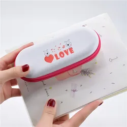 Children customized cute EVA zipper optical spectacles kids glasses cases