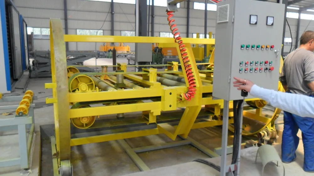Shandong Hongfa quartz slab turnover equipment for artificial quartz stone production line