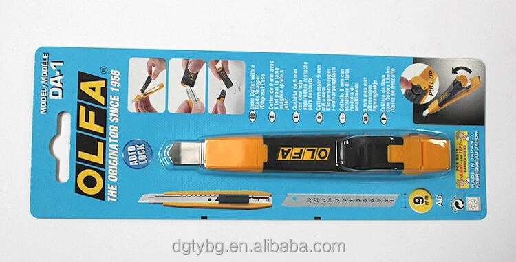 
OLFA DA-1 small art knife for cutting wallpaper auto lock art knife 