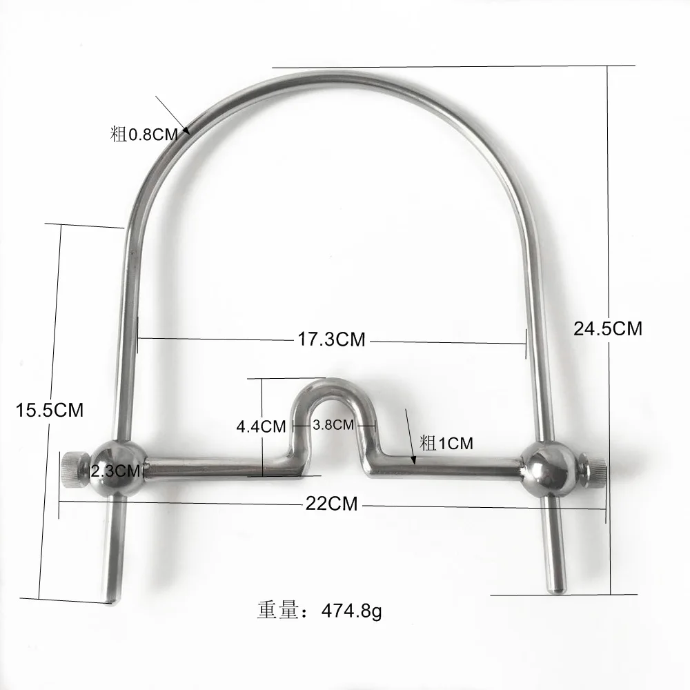 Stainless Steel Ring Gag Sex Restraints Open Mouth Gag Tongue Flail Sex Slave Bdsm Bondage Adult Games Sex Tools For Sale