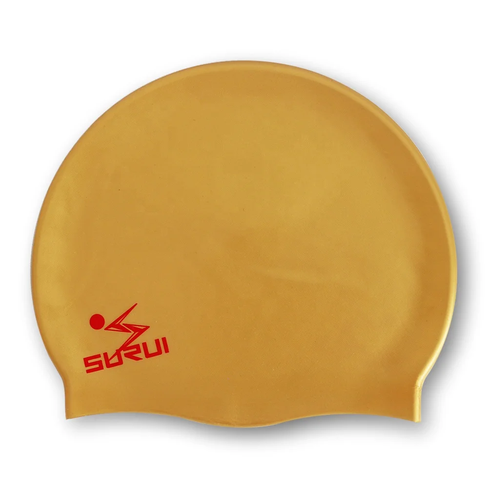 Promotional Advertising Custom  Silicone Swim  Caps