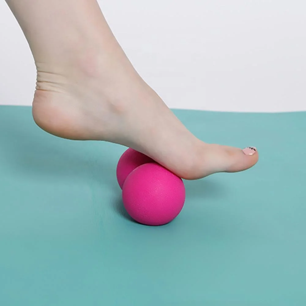 Fitness peanut massage ball/fashionable YOGA massage balls/Lacrosse massage ball