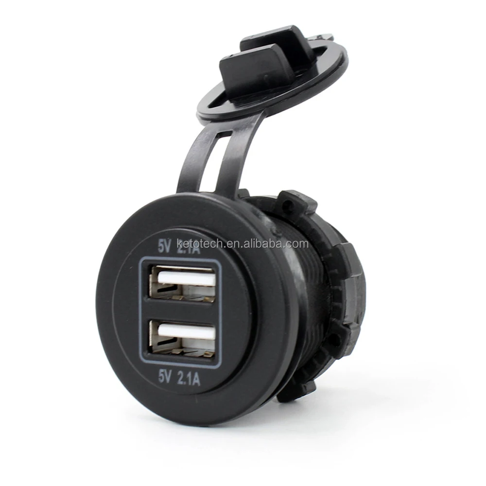 16V-32V Bus Coach seat USB port 5V 4.2A Dual USB Charge Socket